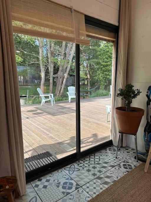 Cosy Cabane Boise Solaire, Balneo Bath Et Toilette Seche A La Ferme 미미장플라즈 외부 사진